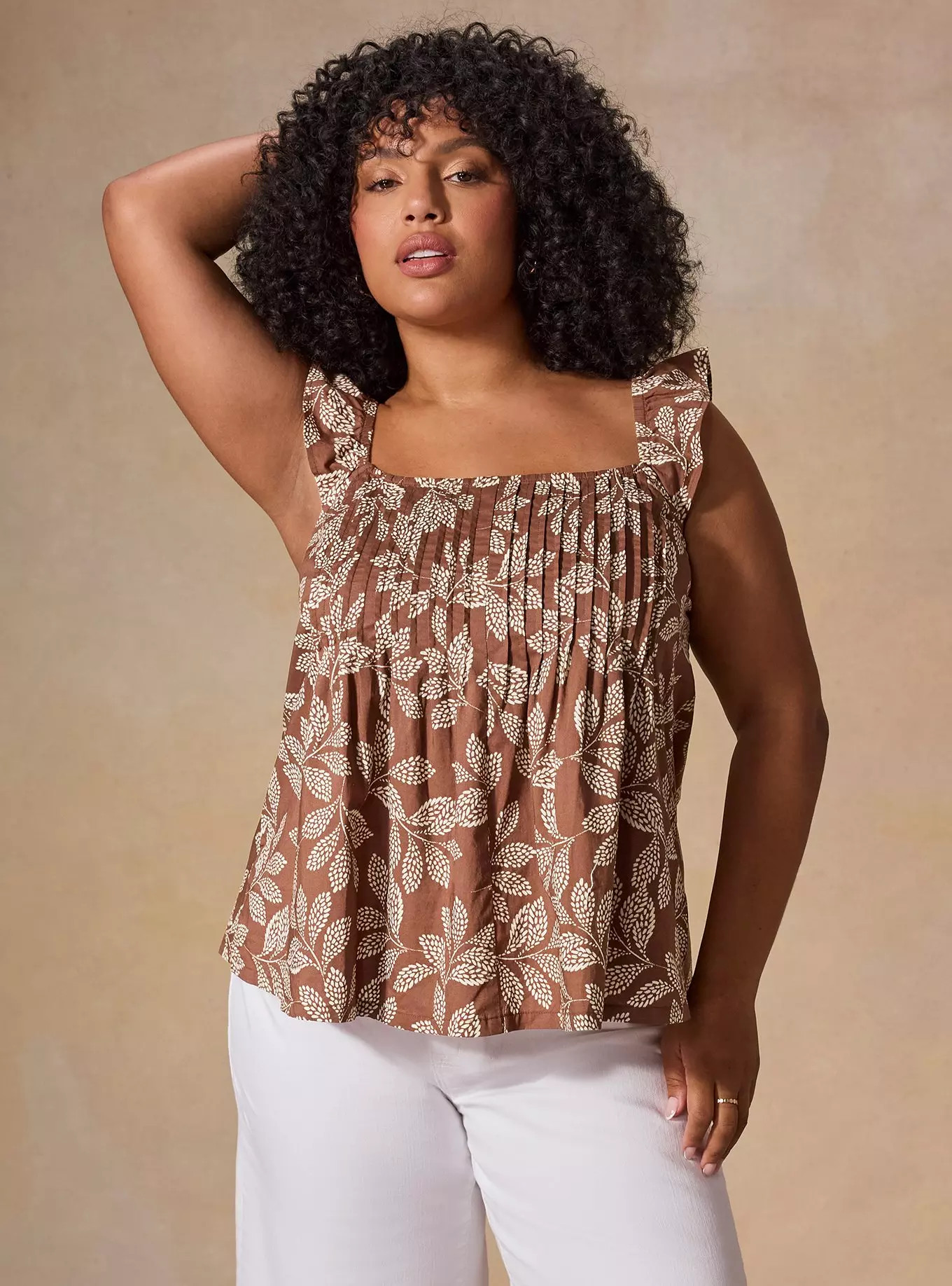 Belle Isle Pintuck Tank | Torrid (US & Canada)