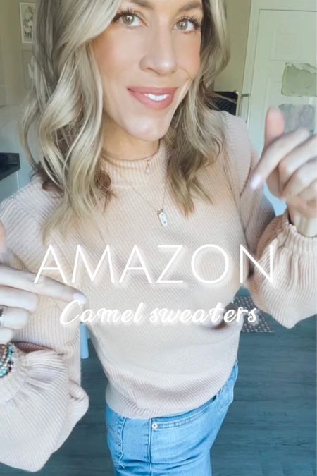 🐪CAMEL/KHAKI SWEATERS - AMAZON 🐪

I am a huge fan of neutrals because they are so versatile!!  These camel/khaki sweaters are some of my favorites for fall (wearing a small in all except for the off the shoulder sweater which is a size medium)

Linked on my Amazon storefront and on the @shop.LTK app or let me know if you need a link!

#stylereels #fashionreels #founditonamazon #amazonfinds #amazonoutfits #amazonsweaters #amazonfashion #casualoutfits

#LTKunder50 #LTKstyletip #LTKunder100