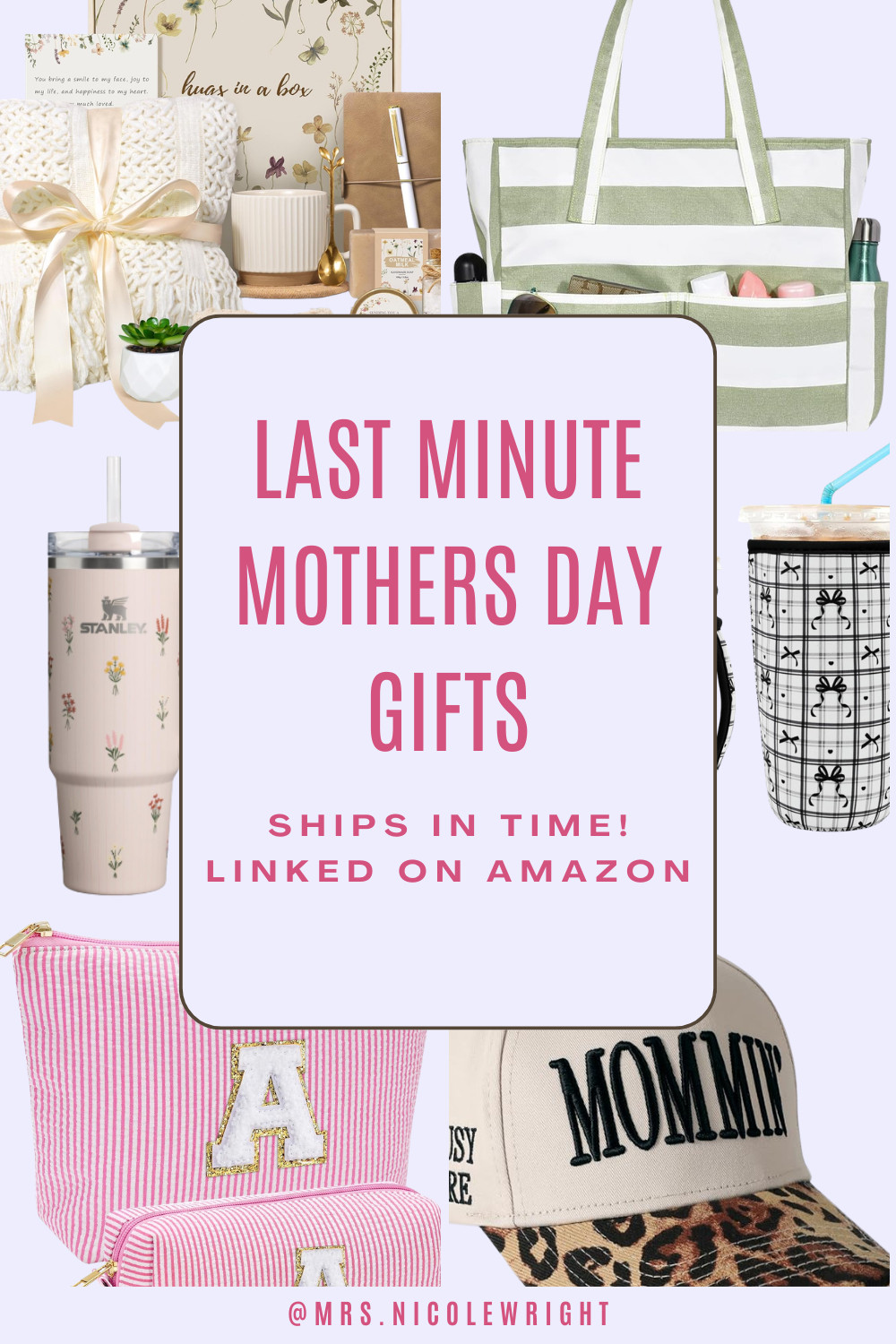 Still scrambling for a Mother's Day gift? Don't stress!! These Amazon finds all ship in time and are SO good! The Stanley tumbler, the bow cup, the gift set and the Mommy hat are my personal favorites. Everything is linked below. Shop before Sunday! 💕 

 #LTKMothersDay #LTKmomlife #LTKselfcare