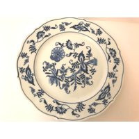 Vintage Blue Danube Onion Luncheon Or Salad Plate 8.75""-Unused Condition | Etsy (US)