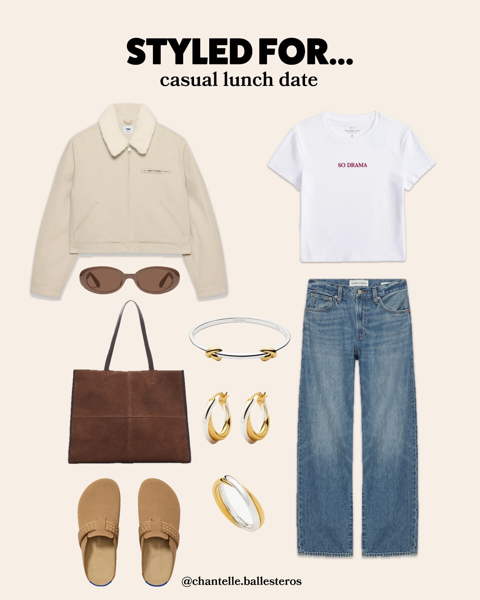 A comfy & casual outfit perfect for a sunny afternoon lunch date 🥗 

#LTKgrwm #LTKdayinmylife #LTKootd