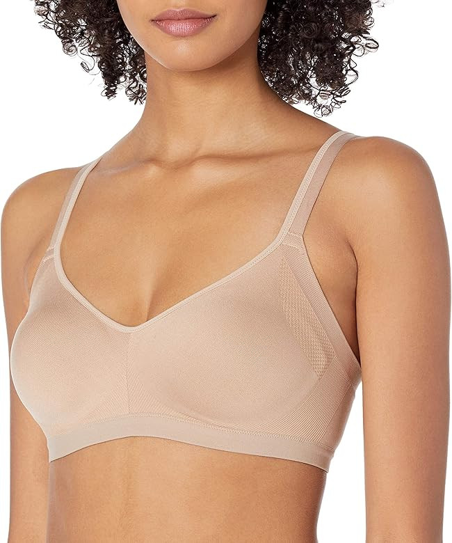 Warner's Women's Easy Does It® Underarm-smoothing With Seamless Stretch Wireless Lightly Lined C... | Amazon (US)