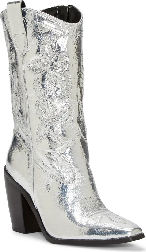 Alisah Square Toe Western Boot (Women) | Nordstrom Rack