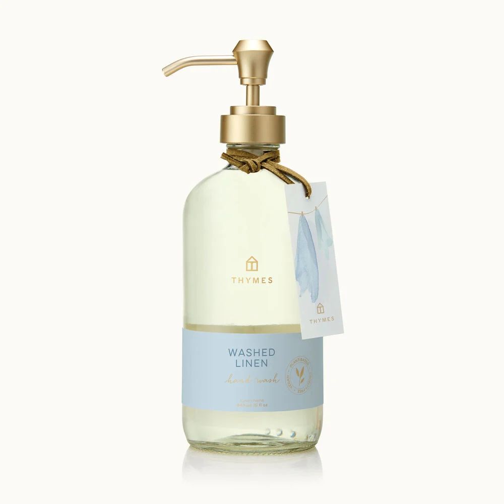 Washed Linen Large Hand Soap | Thymes | Thymes