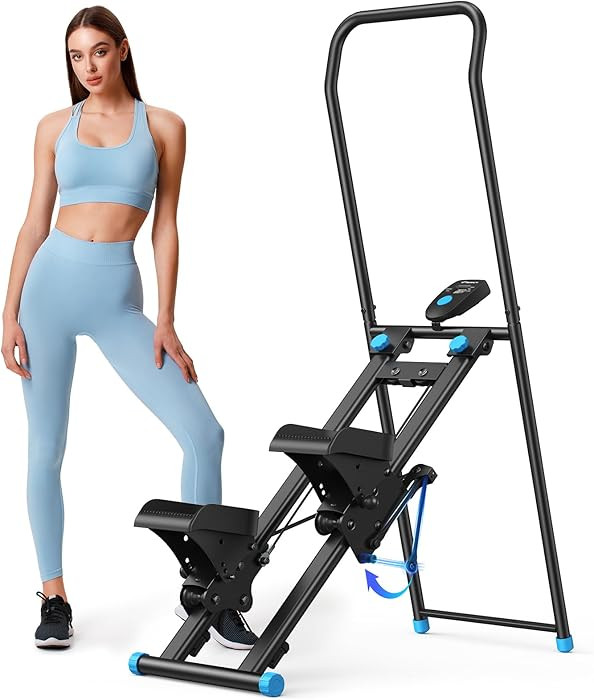MERACH Stair Stepper for Home Gym Exercise, New Version Stairmaster for Full-Body Workout, Compac... | Amazon (US)