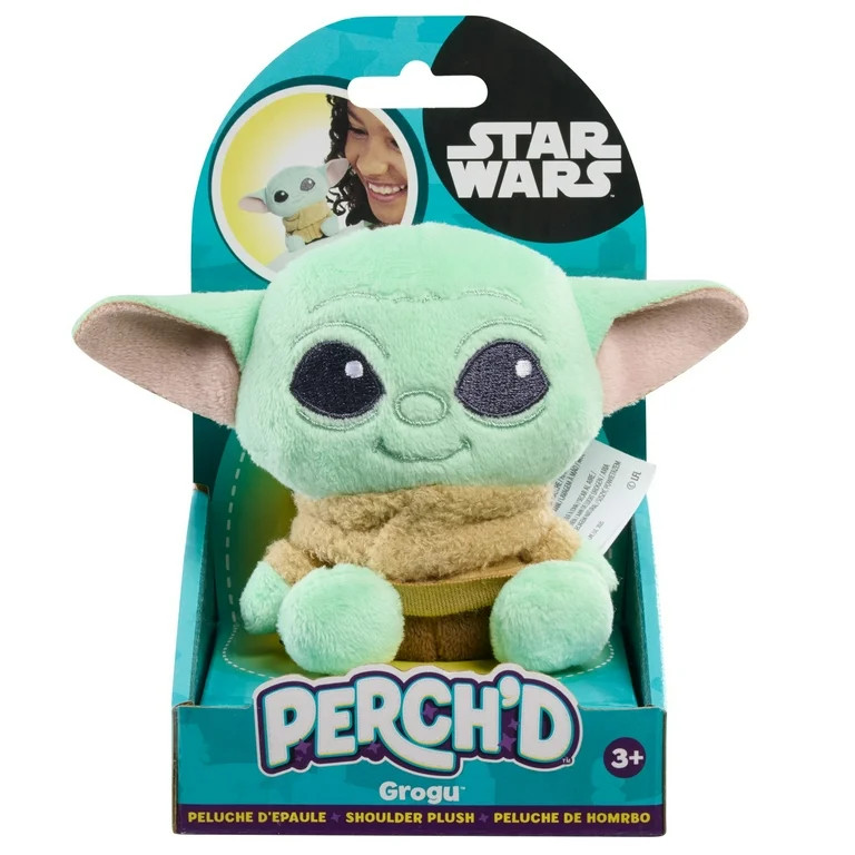 Disnery Star Wars Perch'd Grogu Plush, Collectible 3.75" Plush, for Boys and Girls Ages 3 and up | Walmart (US)