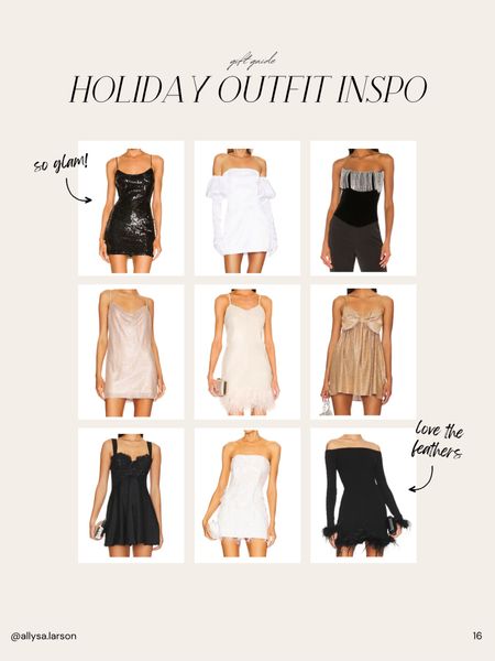Gift guide, mini dress, holiday outfit Inspo, holiday dresses, neutral style, sparkly outfit 

#LTKstyletip #LTKHoliday #LTKGiftGuide