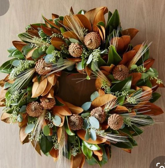 Magnolia fall wreath | Etsy (US)