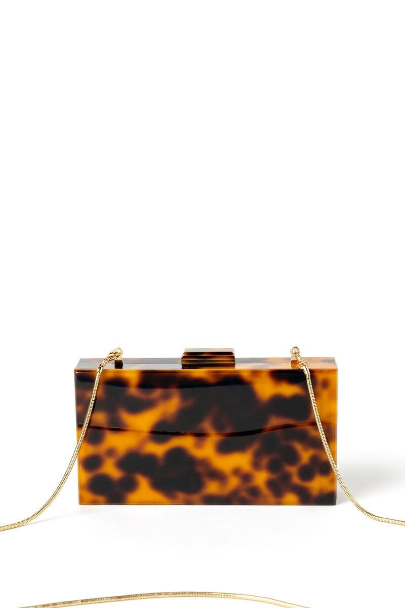 Joss Acrylic Hardcase Clutch | Francesca’s Collections
