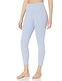Amazon Brand - Core 10 Women's Spectrum Yoga High Waist 7/8 Crop Legging - 24", Ice Blue, X-Small | Amazon (US)