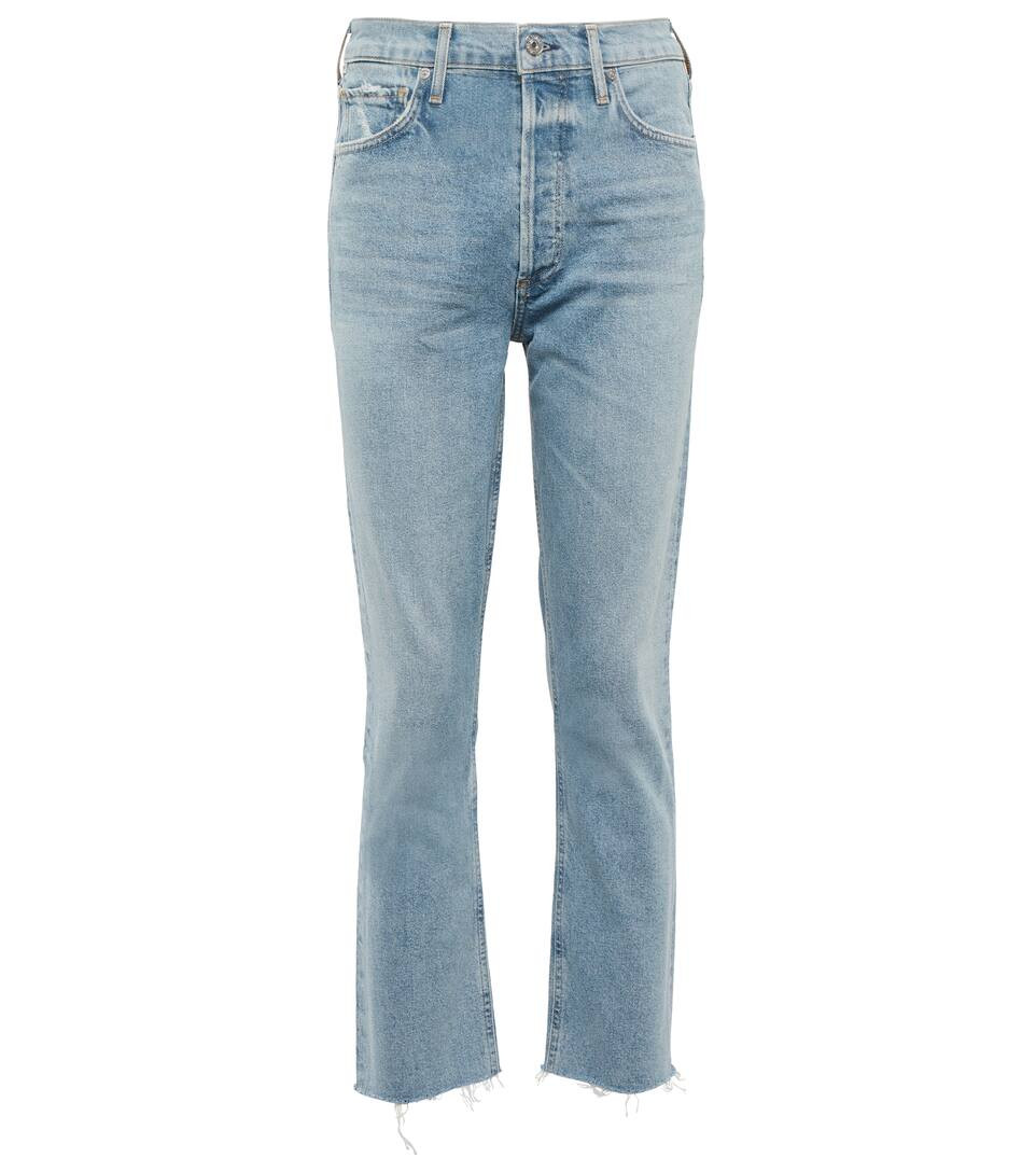 Charlotte high-rise straight jeans | Mytheresa (US/CA)