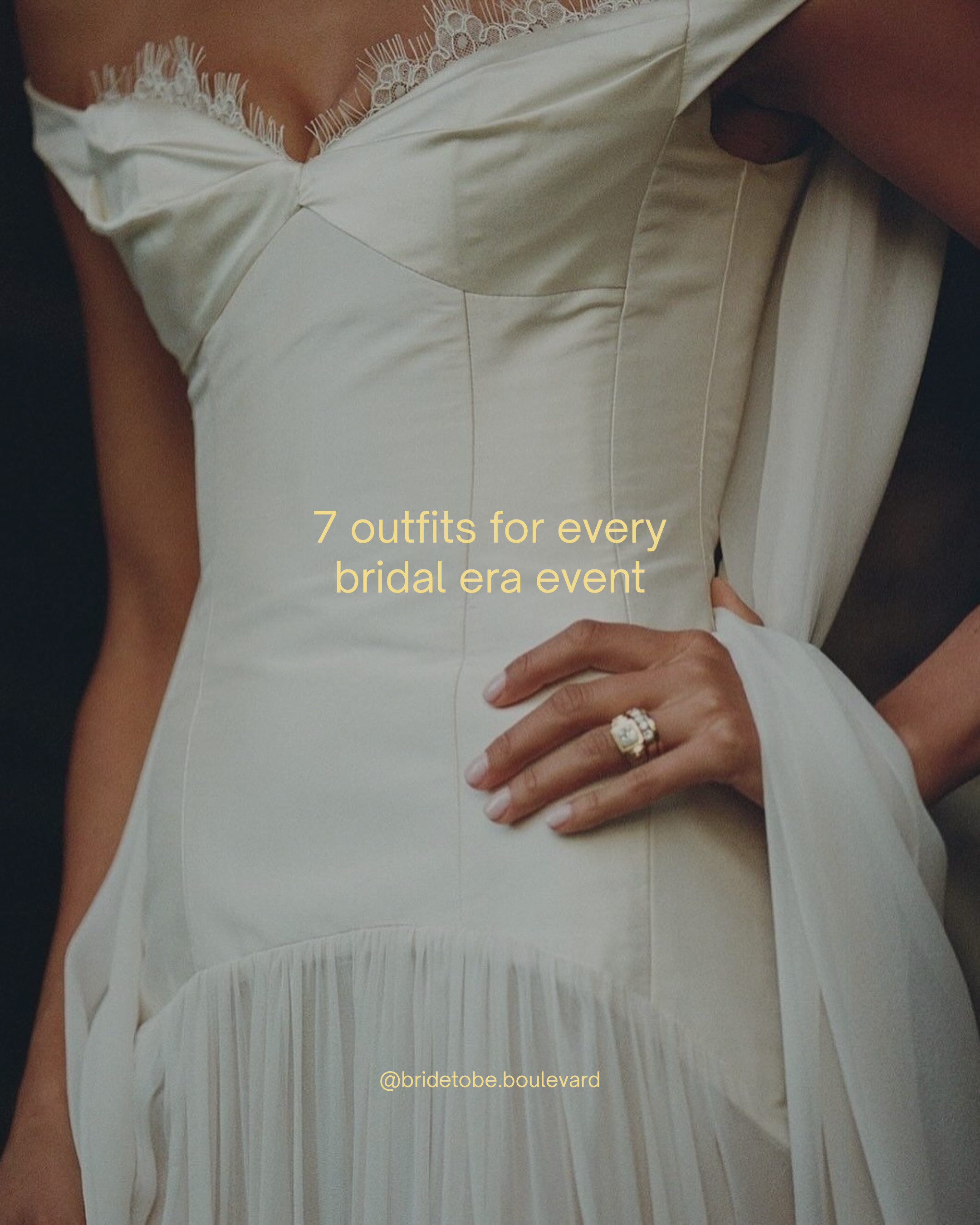 7 outfits for every event in your bridal era 🤍💍 

From engagement photos and your engagement party to the bridal shower, bachelorette, bridal brunch, rehearsal dinner, wedding morning & after party — consider your bridal wardrobe covered ✨ Shop all of my white bridal outfit picks from this post! 

 #LTKWedding