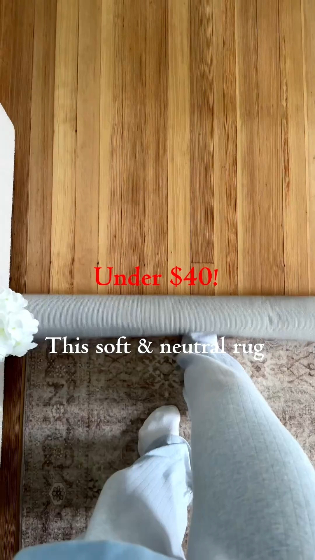 Washable non slip rug! So affordable and on sale 🥰

#LTKHome #LTKSaleAlert