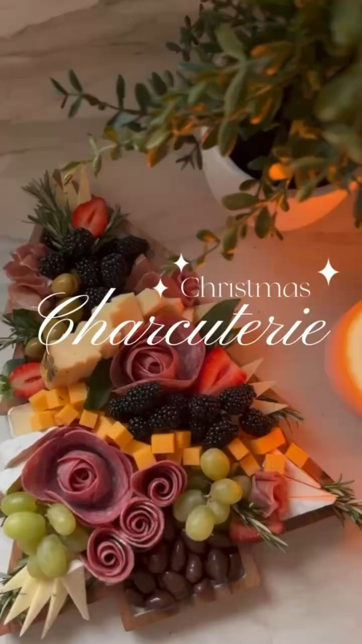 FESTIVE VEGETABLE CHARCUTERIE BOARD IDEA! This playful yet elevated approach transforms a classic veggie tray into a show stopping centerpiece everyone looks forward to. Arranged in a Christmas tree shape, fresh vegetables, cheeses, and herbs feel intentional, creative, and beautifully styled. Simple finishing touches like triangular cheese slices and rosemary sprigs create a polished presentation that feels thoughtful and memorable.
#Amazon #TheHillaryStyle #CharcuterieBoard #HolidayHosting #EntertainingIdeas #FestiveFood #ChristmasTable #ElevatedHosting #HolidayEntertaining #SeasonalStyle 

 #LTKSeasonal #LTKOver40 #LTKHome