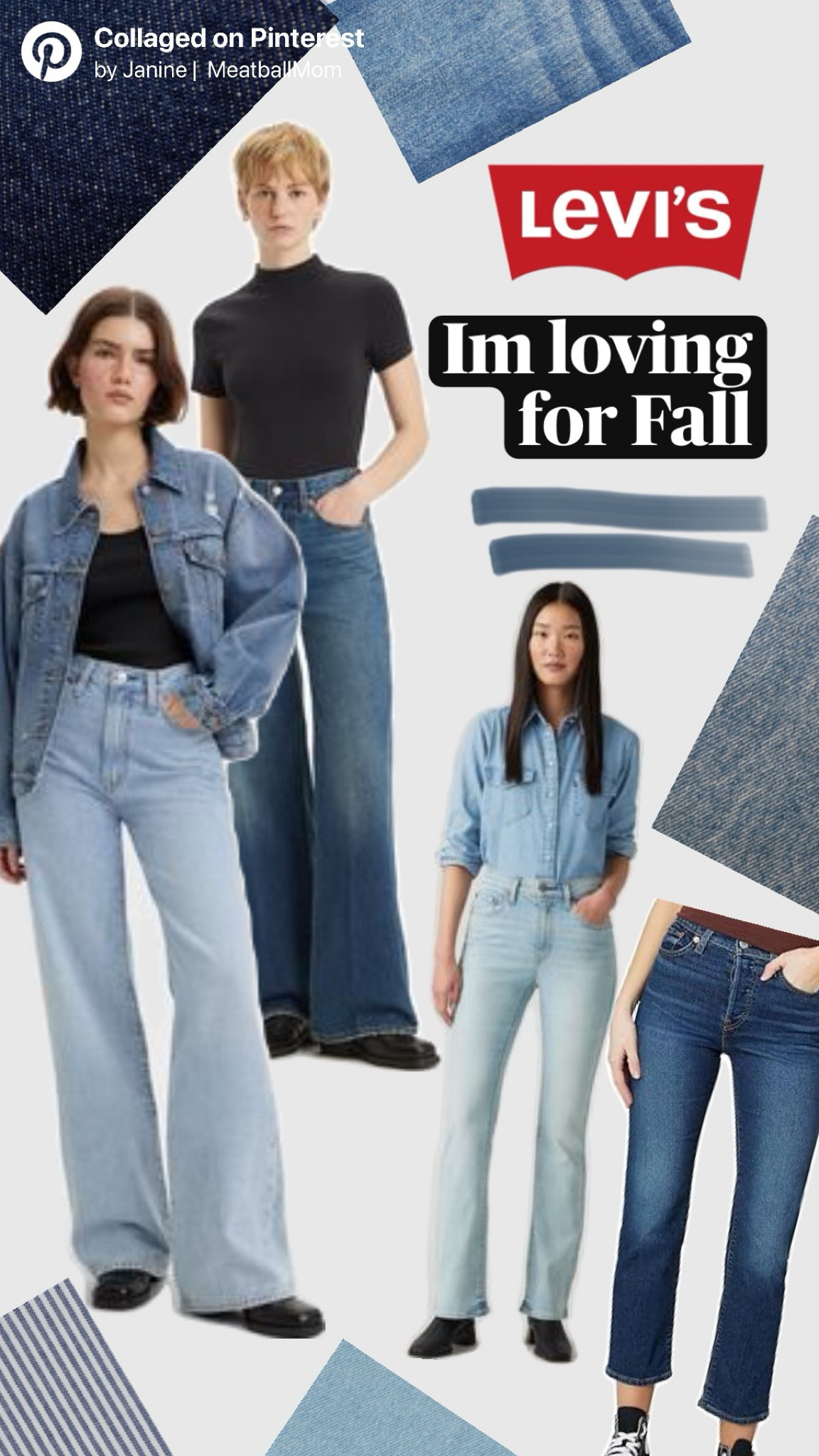 LEVIS JEANS


Jeans: 

1) Levi’s rib cage wide leg denim; (color Far & Wide) - I wear the 26 x 30 (comes in other lengths and colors as well)

These jeans are more fitted in the waist and hips and looser in the leg.

2) wedgie straight jeans - wear my regular size 26 and fit true to size - these have some stretch to them.

3) 725 High rise boot cut in light wash- these have stretch and also come in other colors - wearing my true to size 26.

4)   Levi’s rib cage wide leg denim (color polar perimeter) - I wear the 26 x 30 (comes in other lengths and colors as well) These jeans are more fitted in the waist and hips and looser in the leg.

White tee - I sized up to a medium for a looser fit but does fit true to size




Jeans, Levi’s jeans , fall outfits , fall staple ,  Levi’s , Amazon finds , #ltkseasonal #ltksalealert 


#LTKSaleAlert #LTKFindsUnder100 #LTKSeasonal