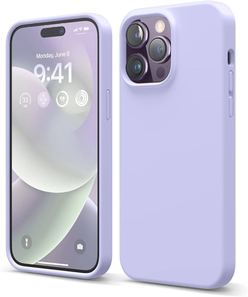 elago Compatible with iPhone 14 Pro Max Case, Liquid Silicone Case, Full Body Protective Cover, S... | Amazon (US)