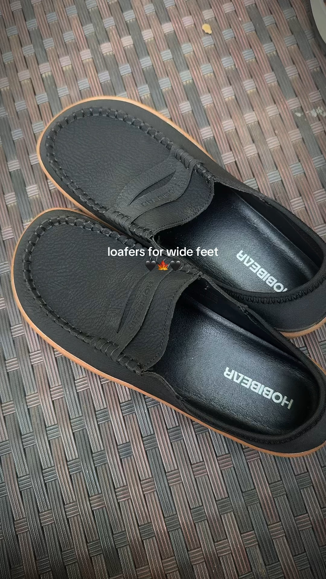 The perfect loafers for wider feet - so comfy! #hobibear #loafers