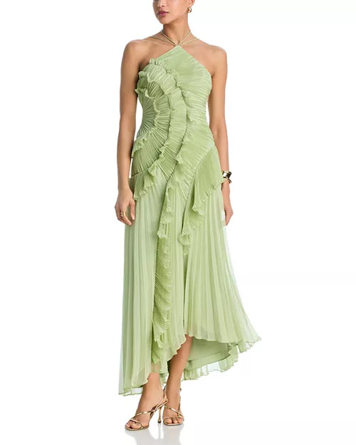 Amur Lorelie Halter Gown | Bloomingdale's Women | Bloomingdale's (US)
