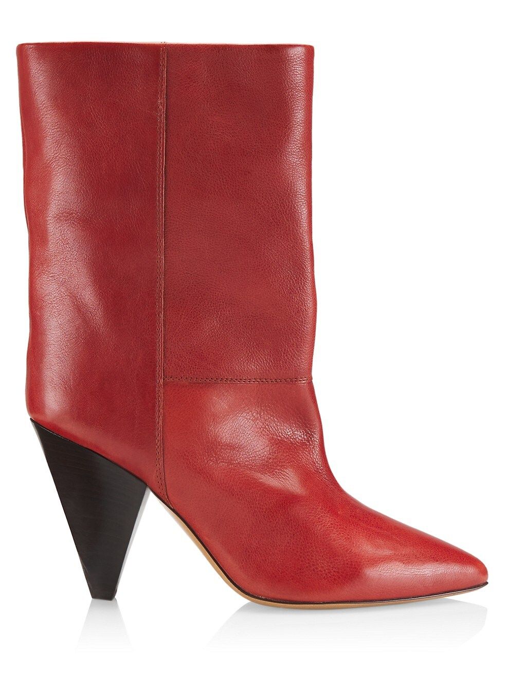 Isabel Marant Locky Leather Mid-Calf Boots | Saks Fifth Avenue