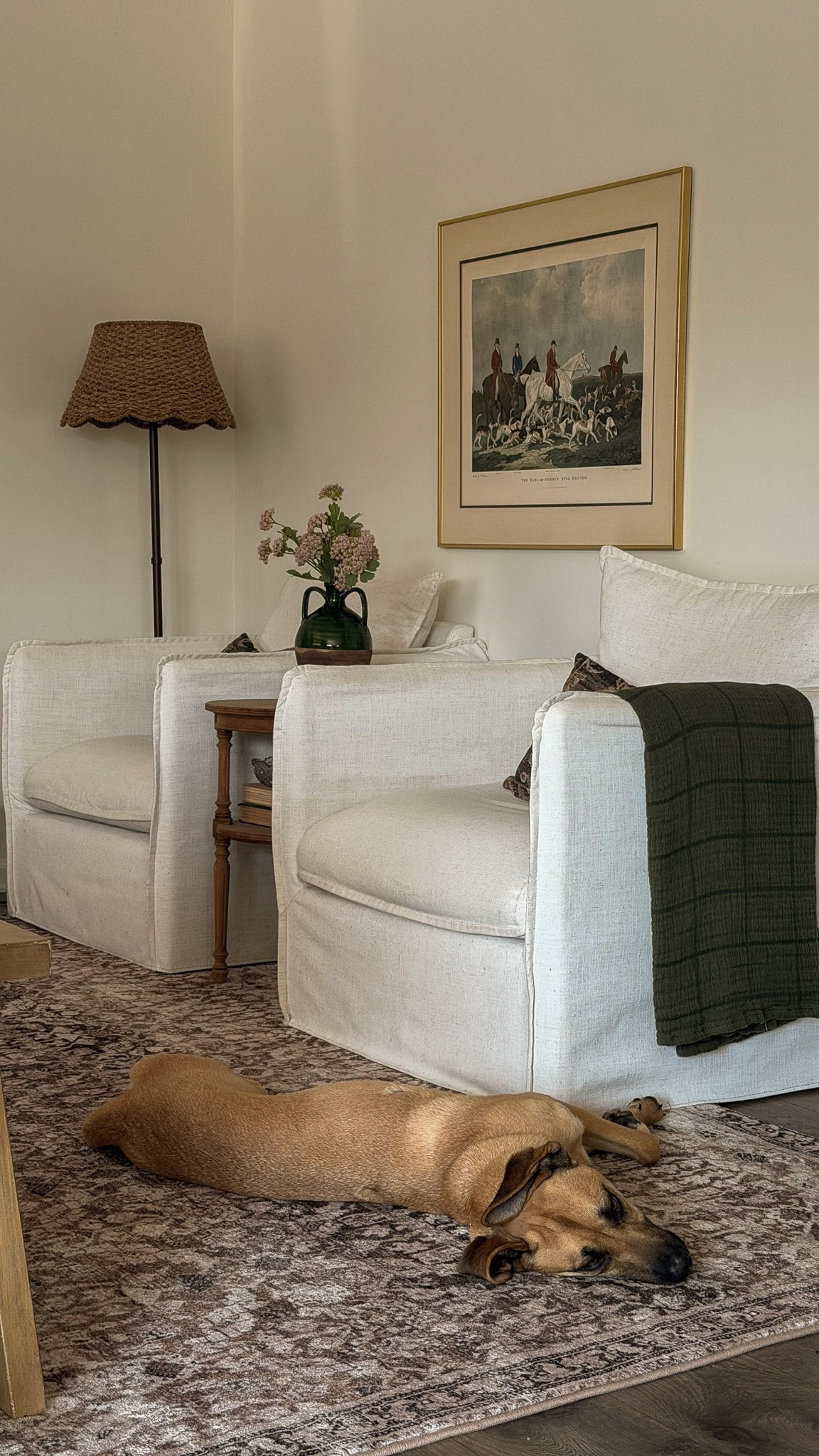 The comfiest armchairs are back in stock in the linen color. We’ve had ours for years and still love them.

#LTKHome