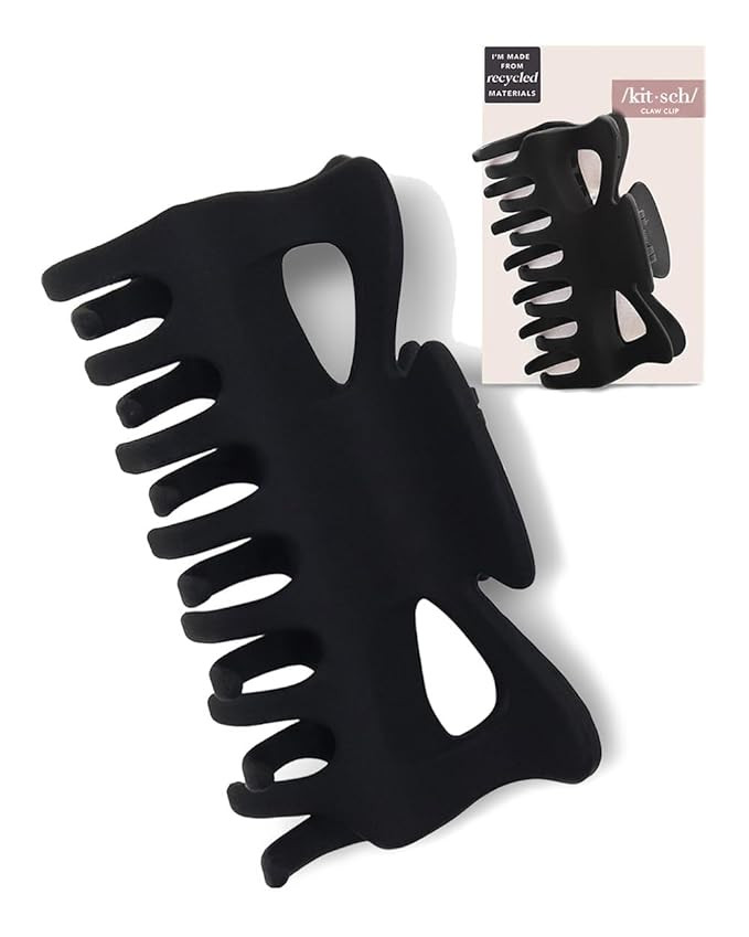 Kitsch Eco-Friendly Claw Clips for Hair, Large Hair Clip for Women, Holiday Gift Easy-Grip Hair C... | Amazon (US)