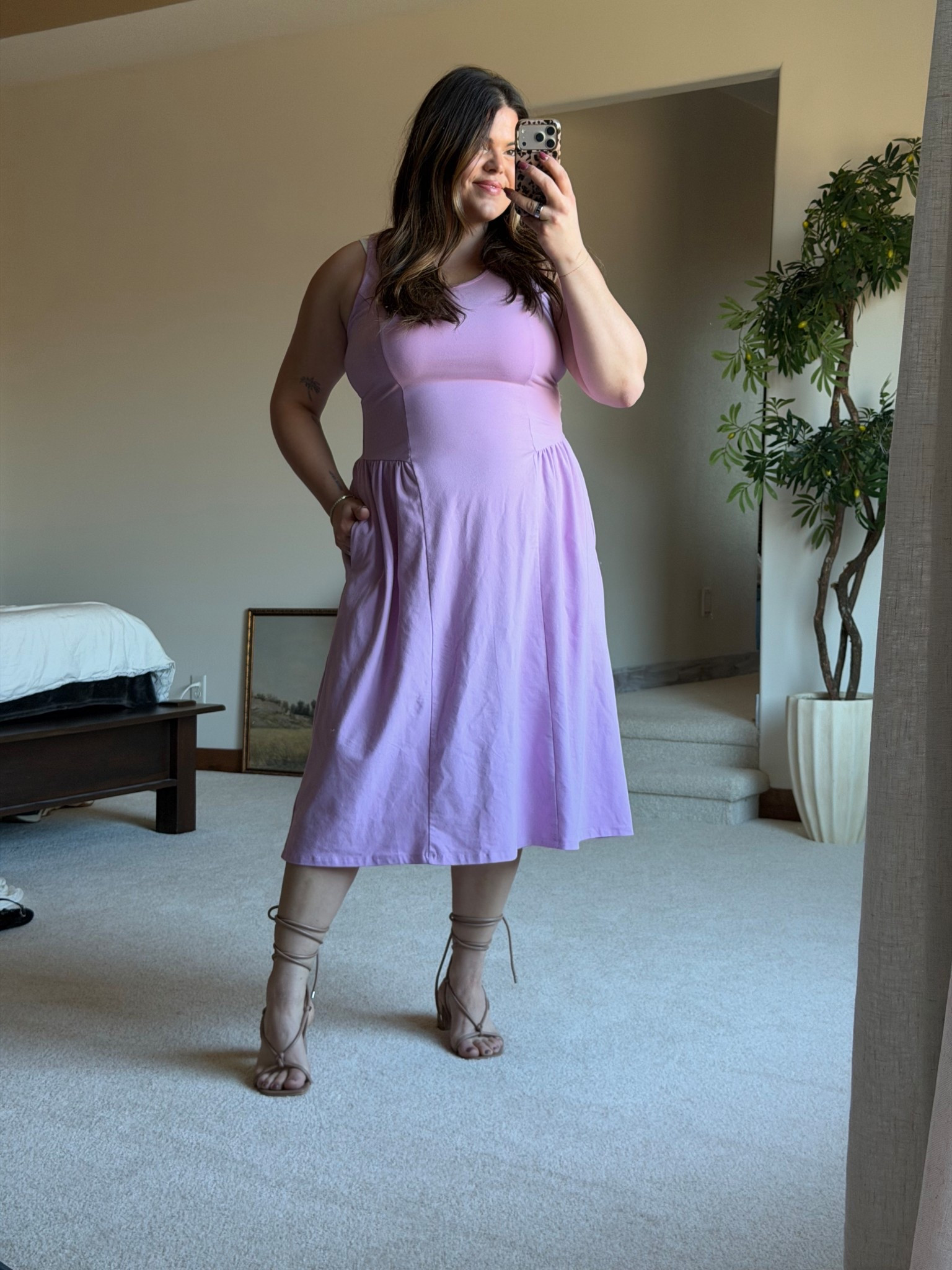 Spring dress size XL! Love this gingham pattern, cute for Easter, date night, spring break, teacher!

Midsize, Mom style, size 14

#ltkfindsunder50 #ltkmidsize #ltkworkwear

