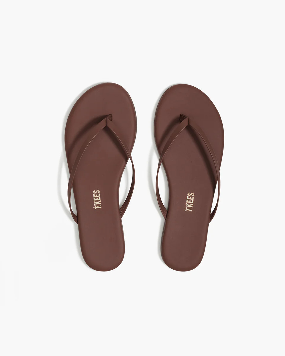 Lily Nudes in Cappuccino | Flip-Flops | Women's Footwear | TKEES