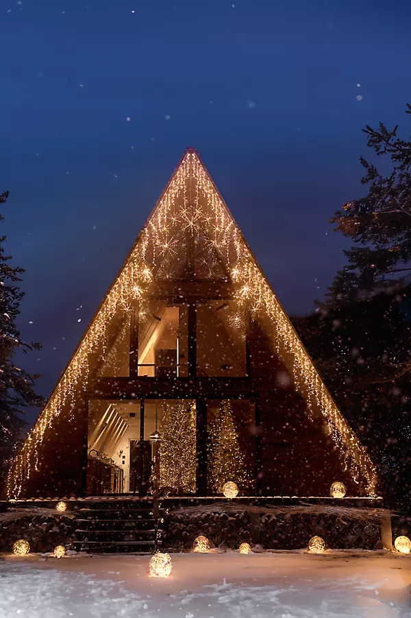 Stargazer Twinkling Copper Curtain | Anthropologie (US)