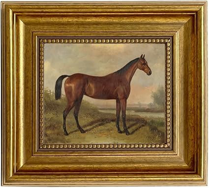 Schooner Bay Co. – William Barraud Hunter in Landscape Oil Painting Print on Canvas in Antiqued... | Amazon (US)