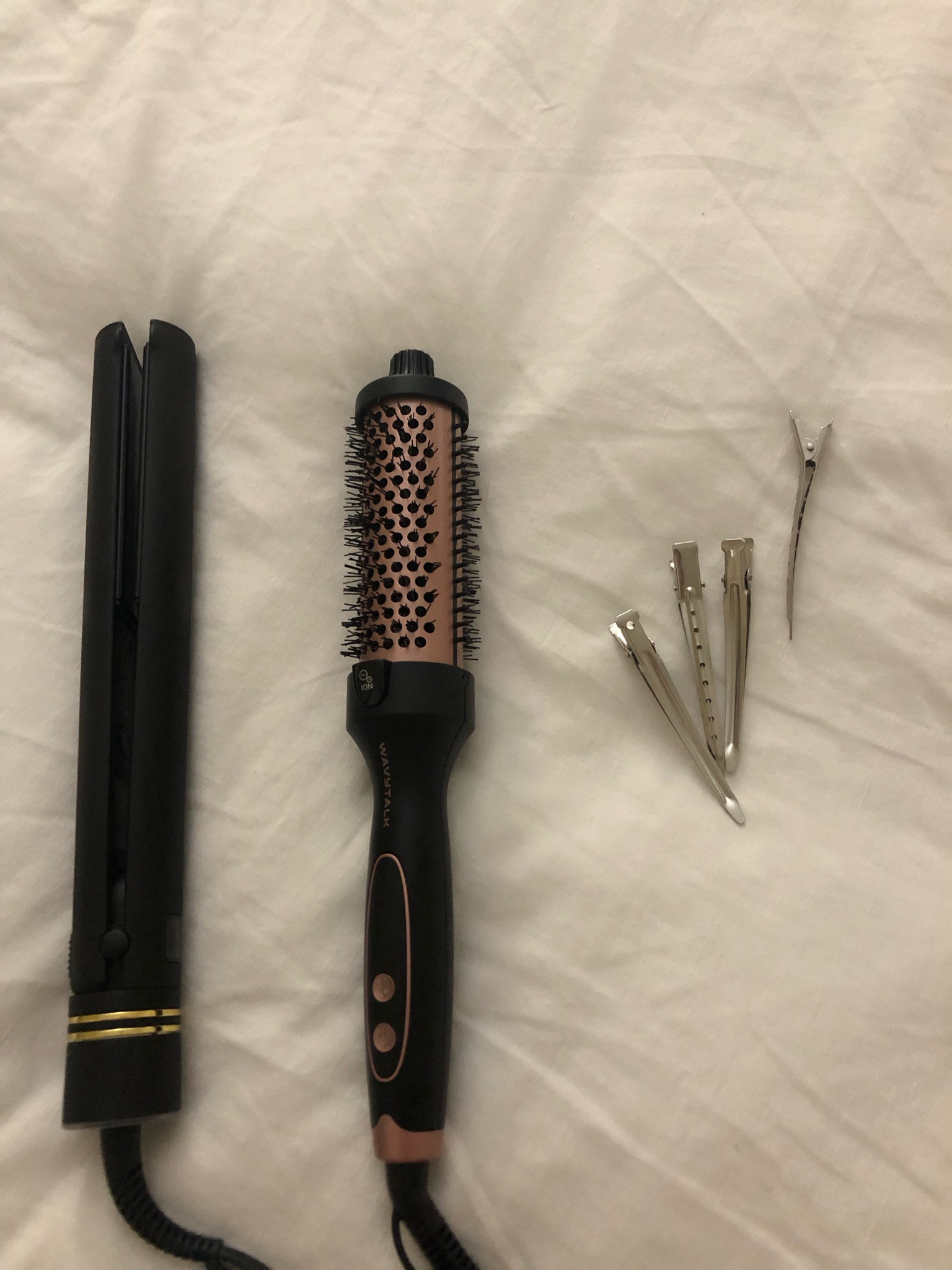 Tools to Create a rich girl blow out - even on thin hair . Thermo brush, curling iron and sectioning hair clips 

#LTKbeauty #LTKfindsunder50 #LTKstyletip