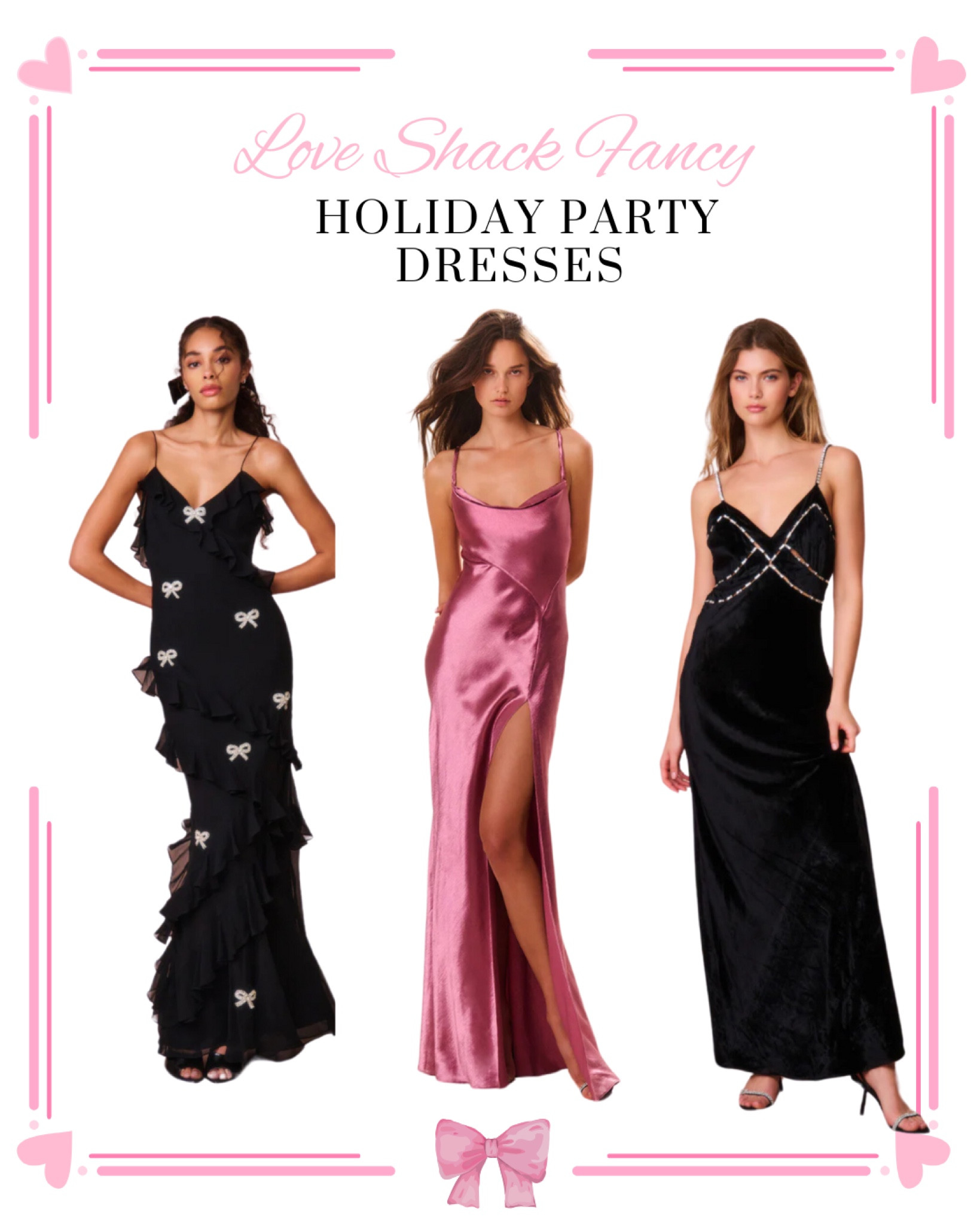 Love Shack Fancy Holiday Party Dresses🎀🎄

#LTKStyleTip #LTKParties #LTKHoliday