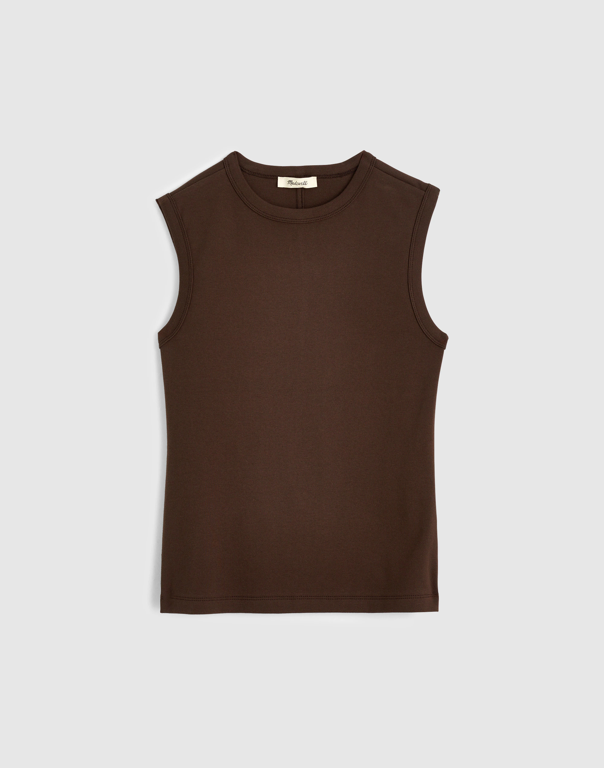 The '90s Shell Tank in Compact Cotton | Madewell