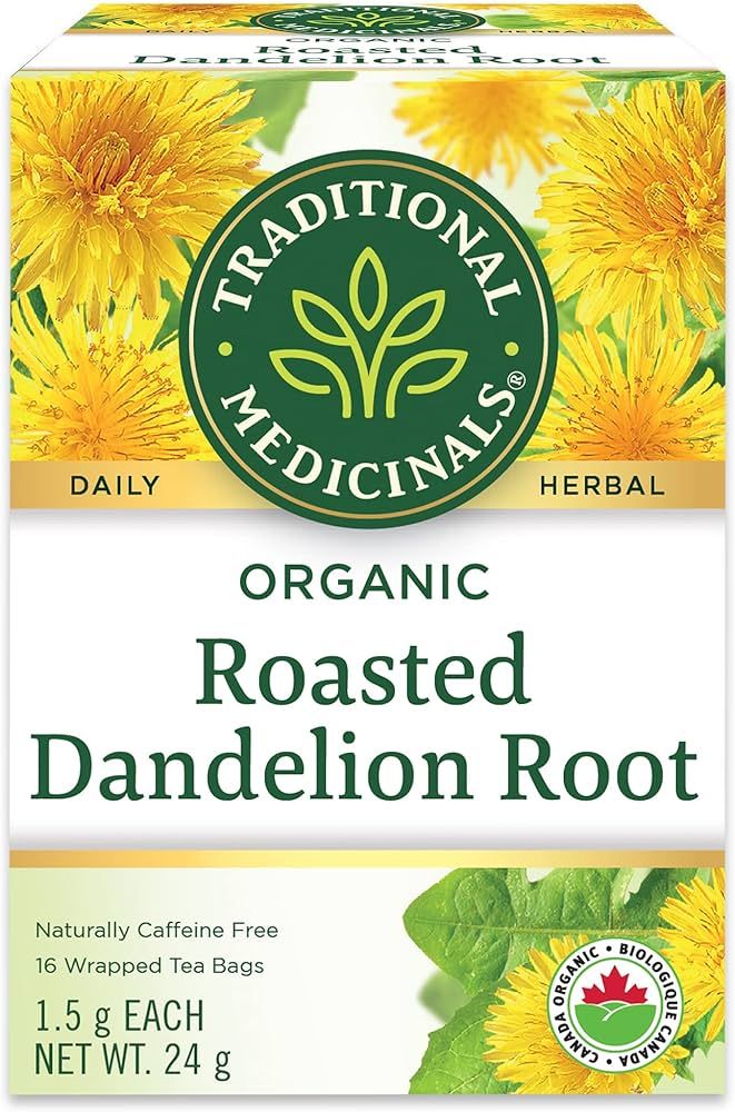 Traditional Medicinals Organic Roasted Dandelion Root Herbal Tea, 16 Bags (Pack of 1) : Amazon.ca... | Amazon (CA)