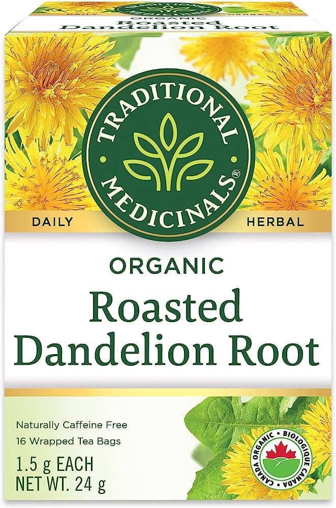Traditional Medicinals Organic Roasted Dandelion Root Herbal Tea, 16 Bags (Pack of 1) : Amazon.ca... | Amazon (CA)
