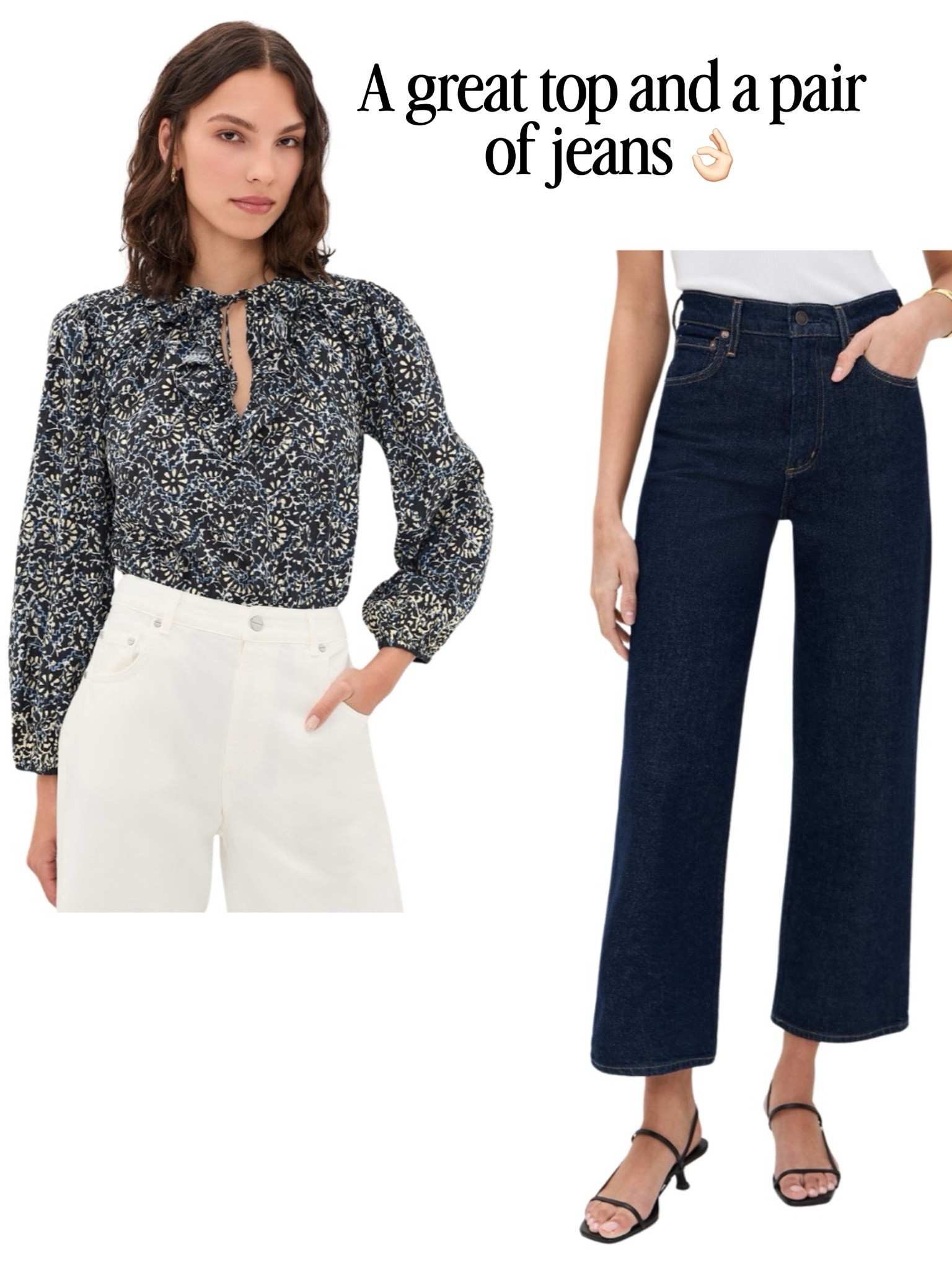 The Shopbop Fall Event Sale is here, and it’s full of really good pieces for right now. Never underestimate the power of great jeans and a cute top—especially during this fall transition period.

I love a top like this because it can take you from carpool to work to lunch and straight into happy hour without overthinking it. Paired with a great dark-wash jean, it’s polished, easy and exactly the kind of outfit I want to wear this time of year. 

 #LTKSeasonal #LTKOver40 #LTKSaleAlert