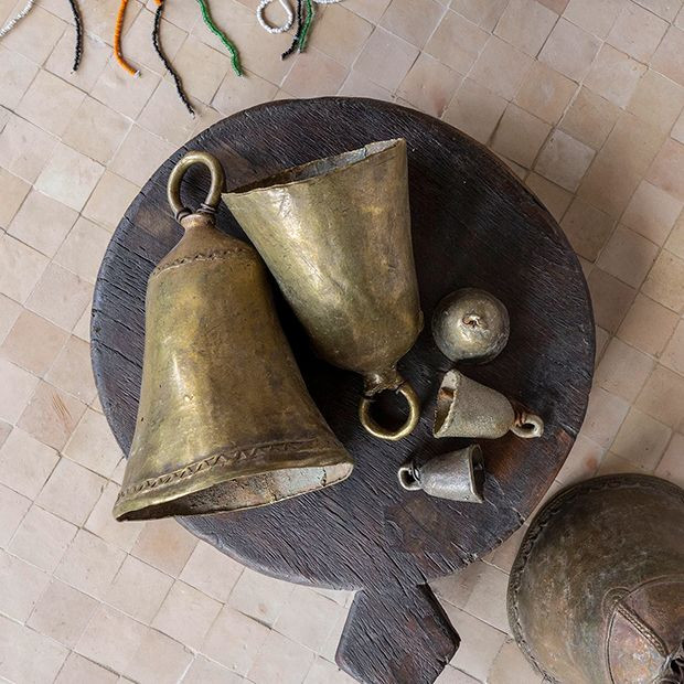 Forged African Shepherds Bell 7 Inch | Antique Farm House