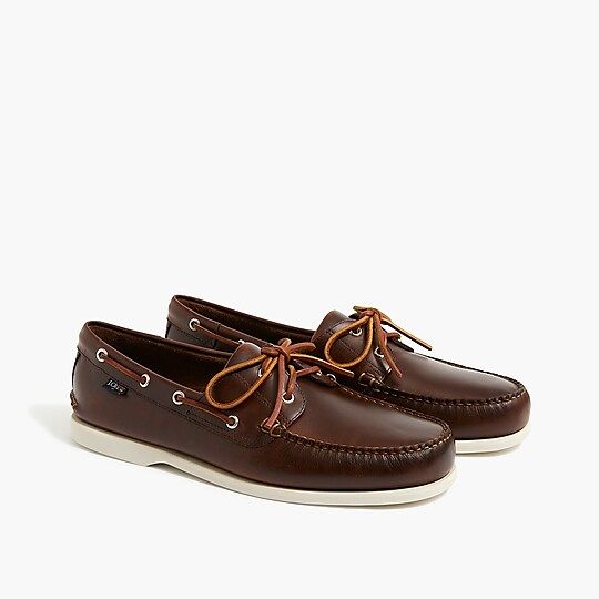 Leather boat shoes | J.Crew Factory