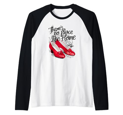 Wizard of Oz Ruby Slippers Raglan Baseball Tee | Amazon (US)