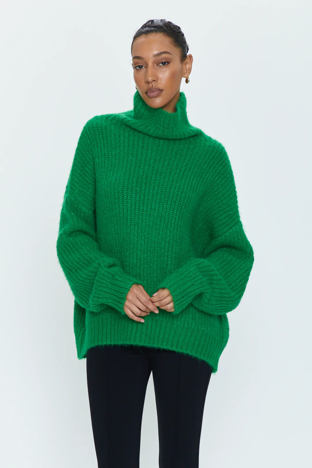 Ashley Turtleneck Sweater - Fern | Pistola Denim