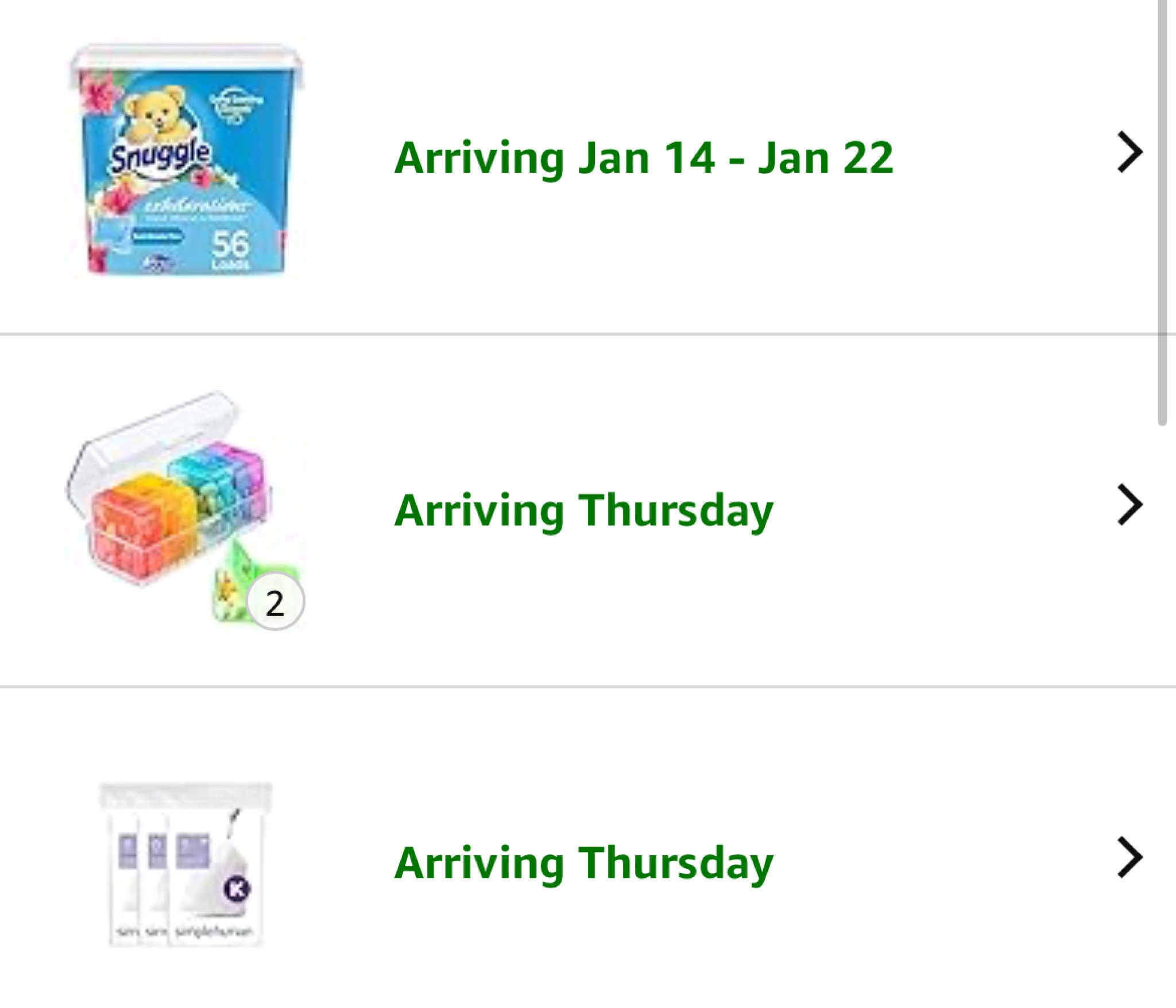 My first Amazon order of 2025. @ohmyletto posted this pill organizer. Isn’t it soo cute? 

I was thrilled to see the scent boosters in pod form. Liquid + teens = ABSOLUTELY DA FUQ NOT 😭

And trash bags for our Simple Human trash can. 

See, just the essentials 🤭

Home, organizing, pill case, pill organizer, supplement case, laundry, trash can, trash bags

#LTKFindsUnder50 #LTKHome #LTKFindsUnder100