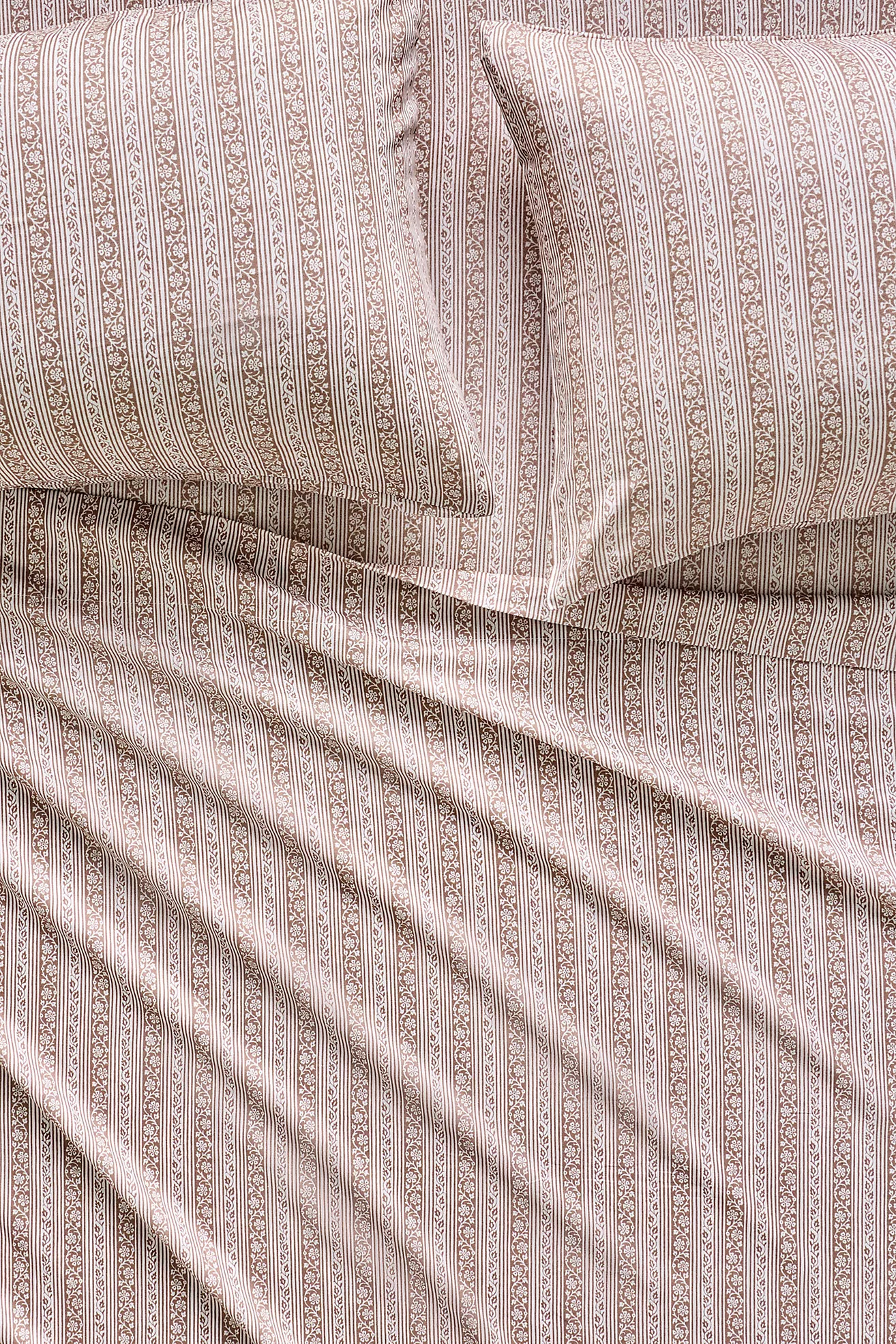Cotton Modal Brushed Cozy Printed Sheet Set | Anthropologie (US)