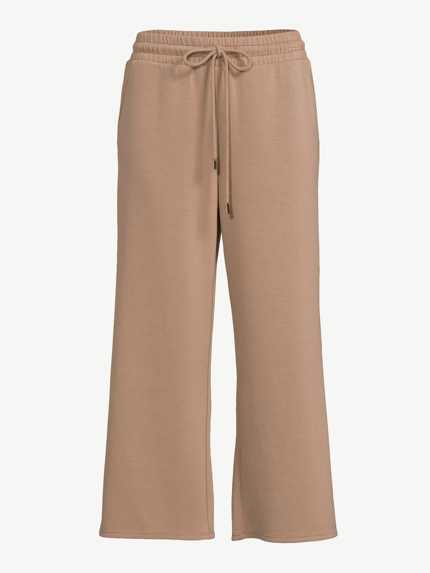 Scoop Women's Scuba Knit Cropped Lounge Pants, Size XS-XXL - Walmart.com | Walmart (US)