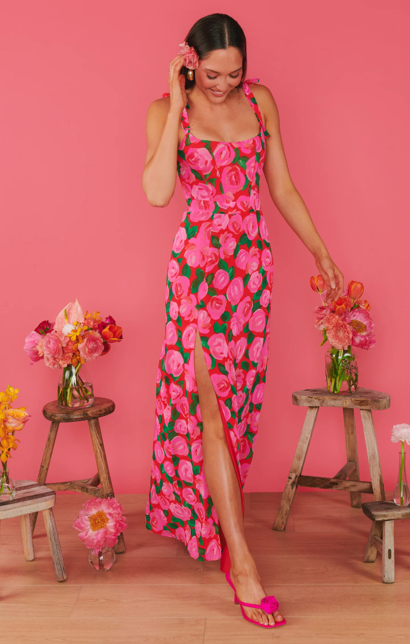 Willow Maxi Dress ~ Rosie Blooms | Show Me Your Mumu
