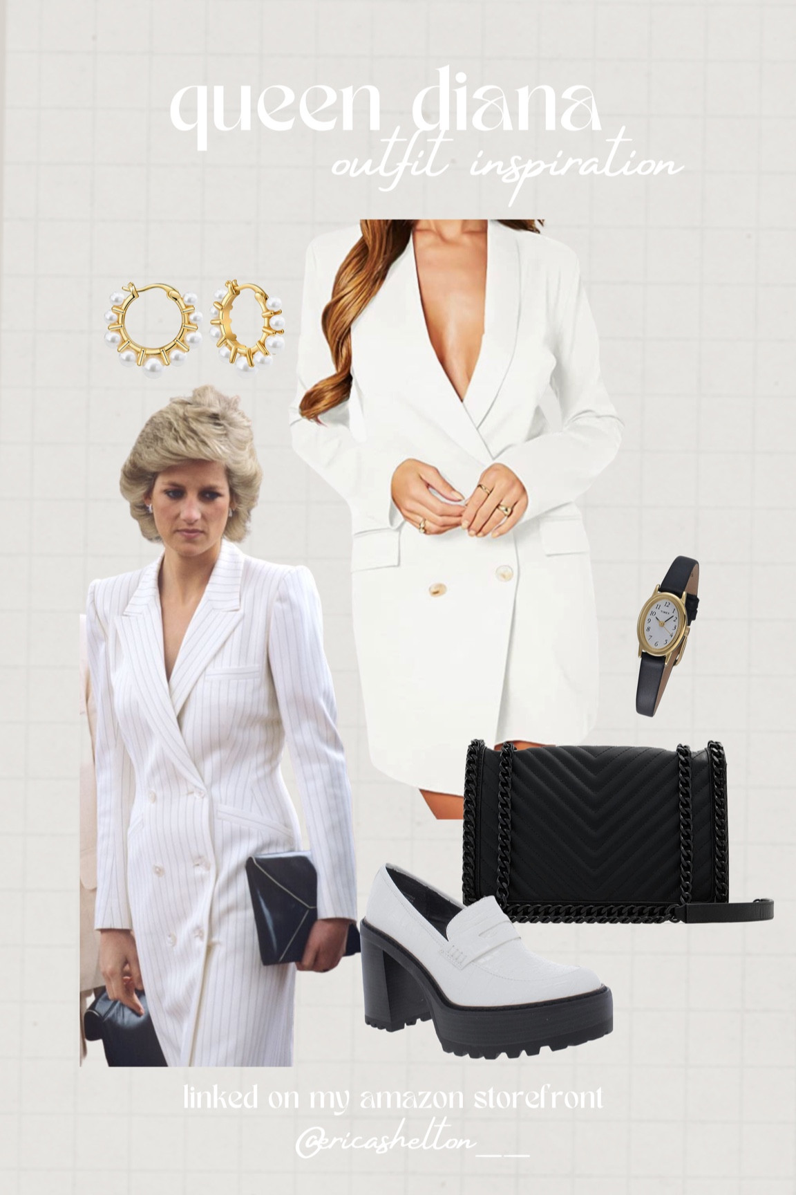 white blazer dress | iconic 90s style 

#LTKstyletip #LTKSeasonal #LTKshoecrush