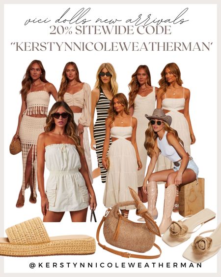 White Dresses - VICI dolls sale 50% off with code “limited50” 🍒✨🍋🤍☁️💄🤩

#LTKFindsUnder100 #LTKSeasonal #LTKSummerSales