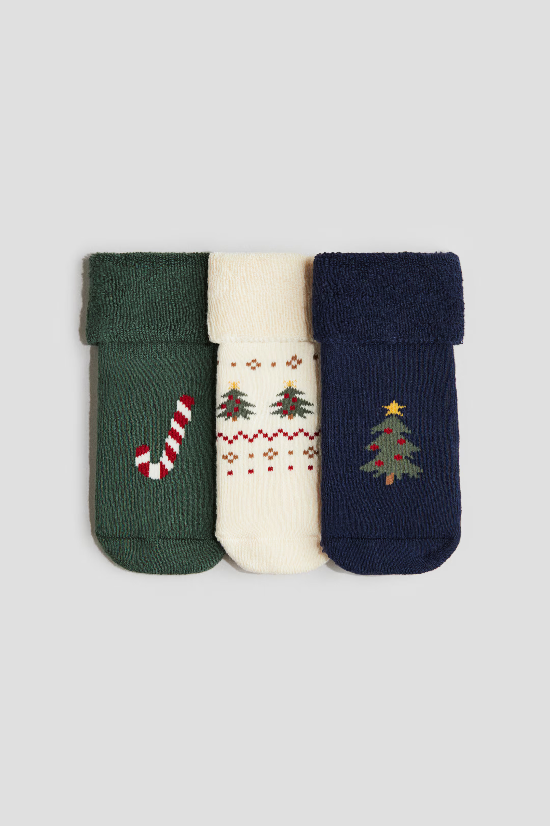 3-pack Terry Socks | H&M (US + CA)