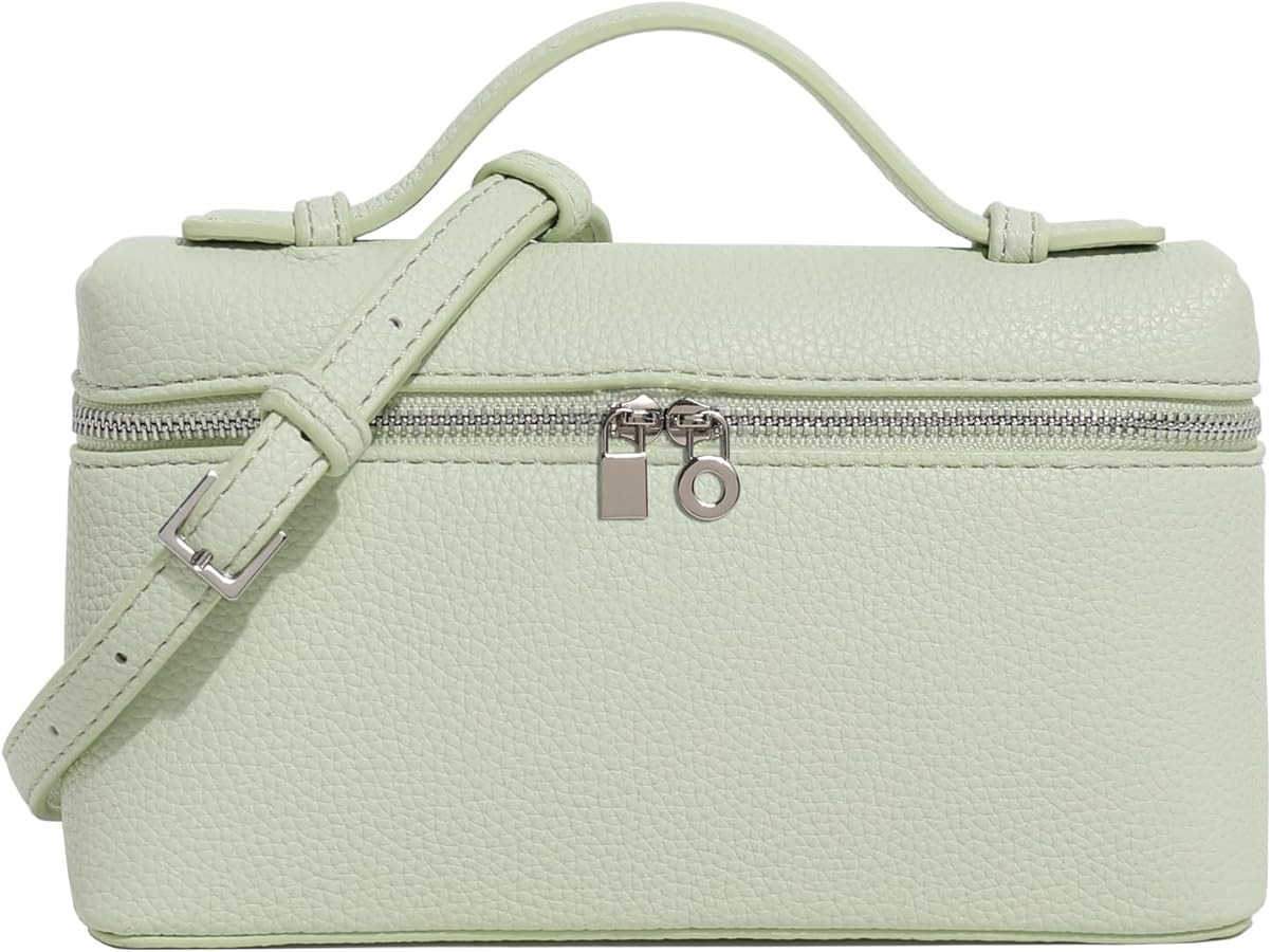 Crossbody Bag for Women Top-Handle Pouch Bag Designer Shoulder Leather Handbag Trendy Purse | Amazon (US)