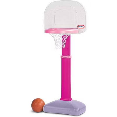 Little Tikes TotSports Easy Score Toy Basketball Set 2pc - Pink | Target
