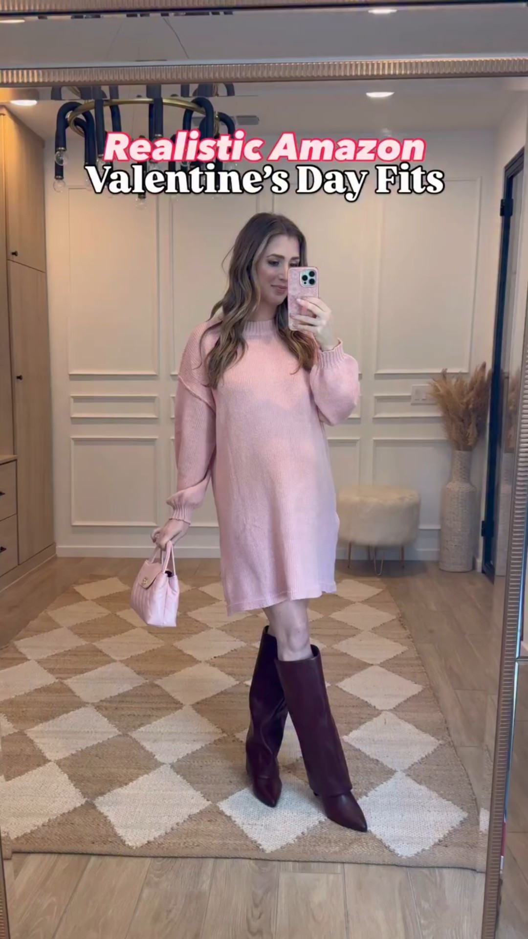 Which is your fave 1, 2, 3, 4, or 5!? 💕 type SHOP & I’ll send you the details of these Amazon looks! They’re all affordable Amazon finds and not maternity - but bump friendly ❤️