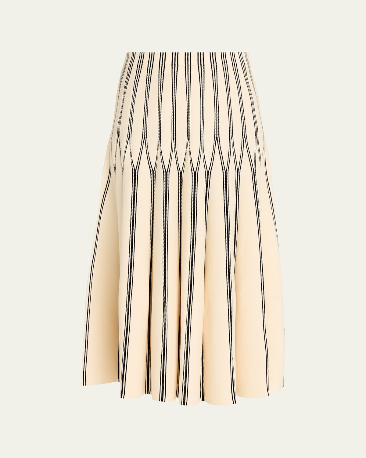 Rebellion Stripe Midi Skirt | Bergdorf Goodman